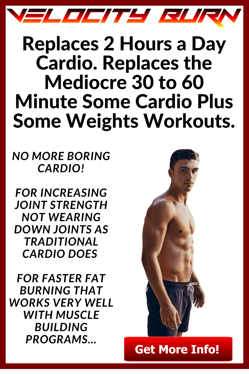 Replaces 2 Hours a Day Cardio - VELOCITY BURN