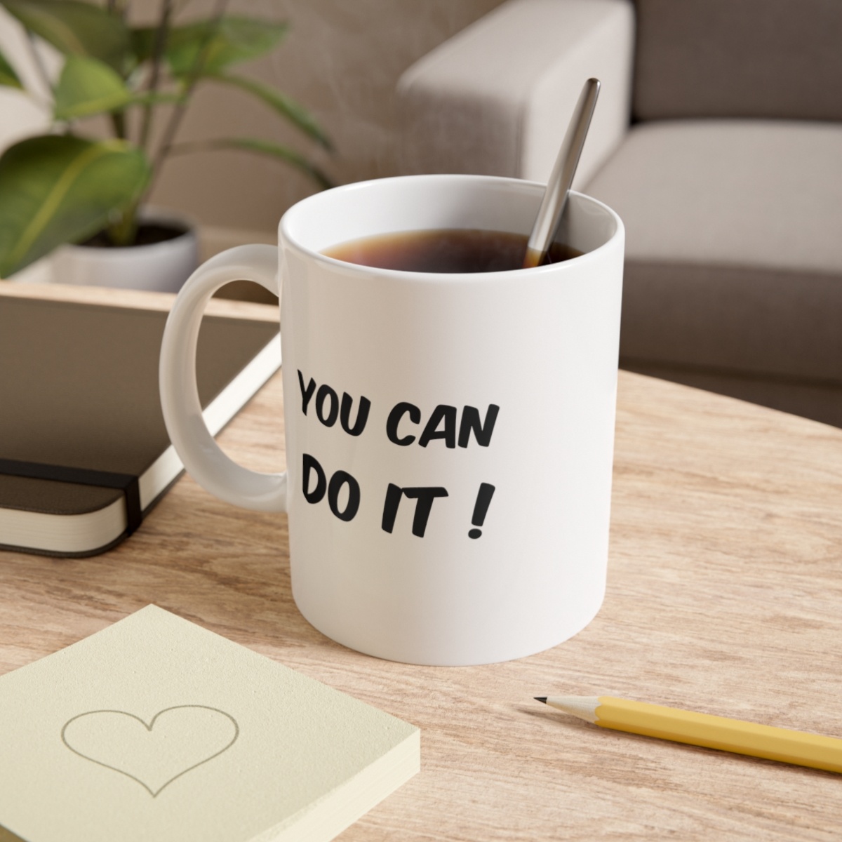 You Can Do It! - Motivational Coffee Mug, 11oz - Image 6