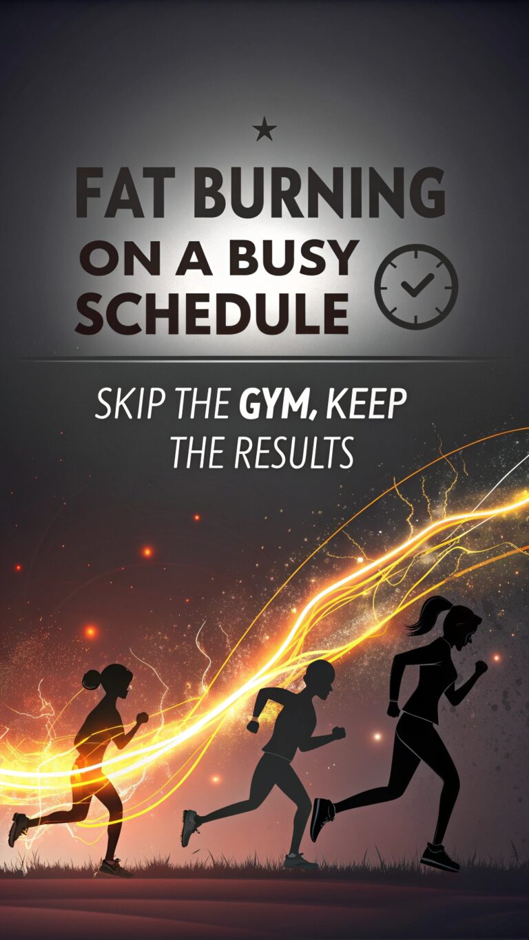Fat Burning on a Busy Schedule: Skip the Gym, Keep the Results