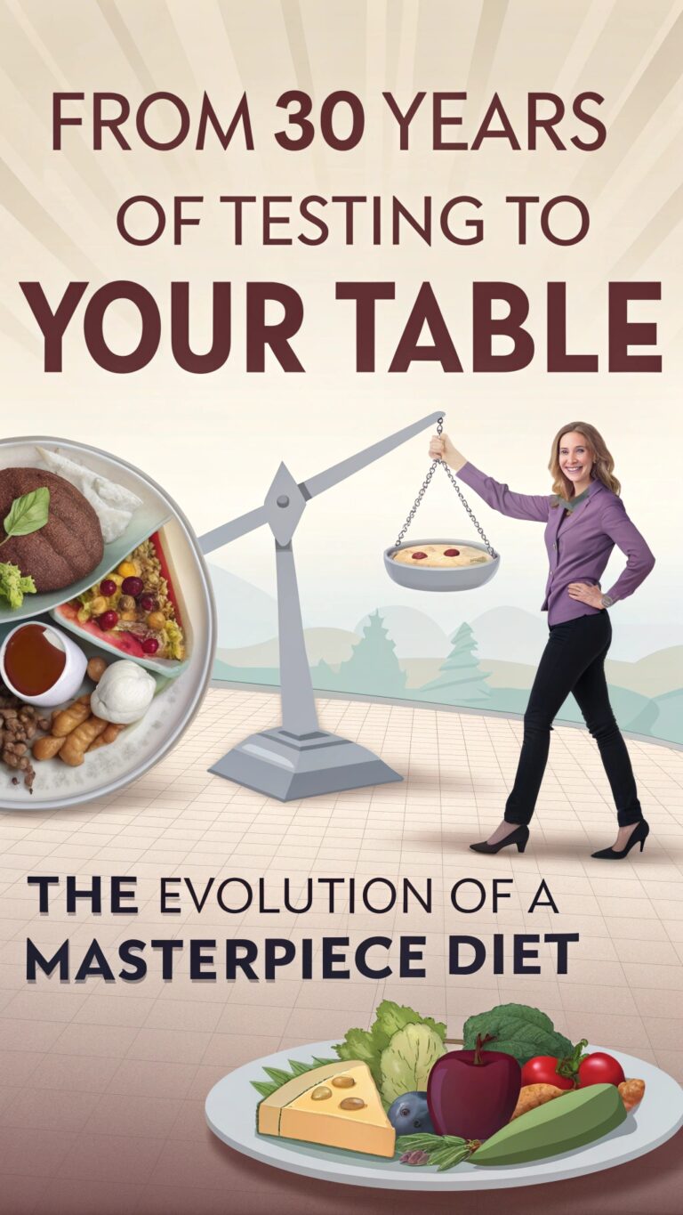 From 30 Years of Testing to Your Table - The Evolution of a Masterpiece Diet