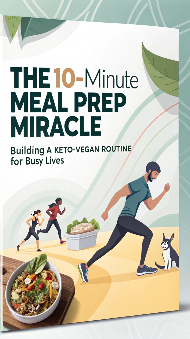 The 10-Minute Meal Prep Miracle - Building a Keto-Vegan Routine for Busy Lives