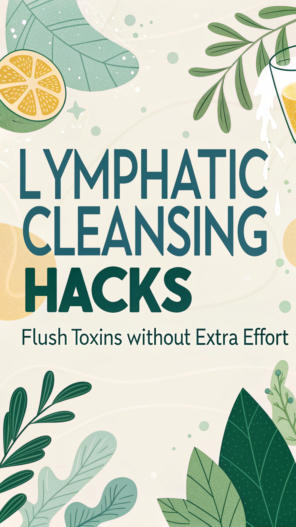 ymphatic Cleansing Hacks: Flush Toxins Without Extra Effort